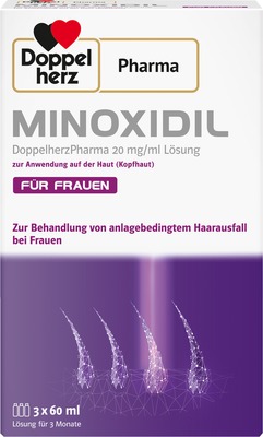 Doppelherz Pharma MINOXIDIL FÜR FRAUEN 3X60 ml Lösung