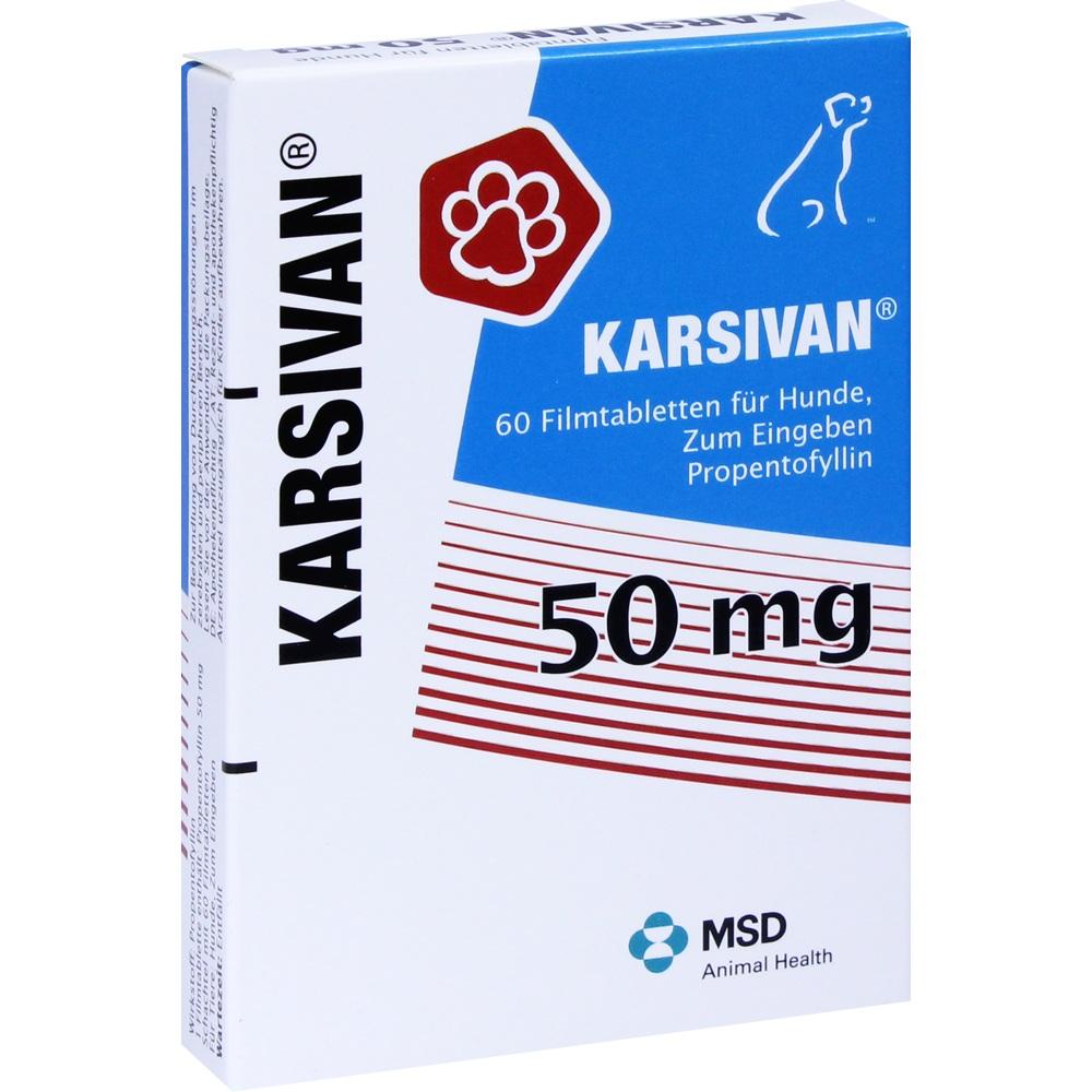 KARSIVAN 50mg  für Hunde 60 St Filmtabletten