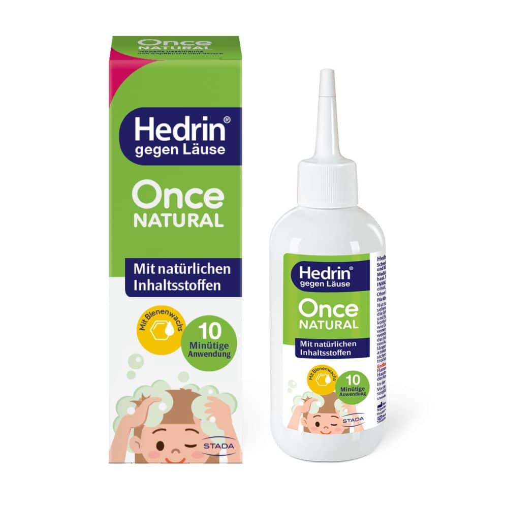 Hedrin gegen Läuse Once NATURAL  100 ml Liquidum