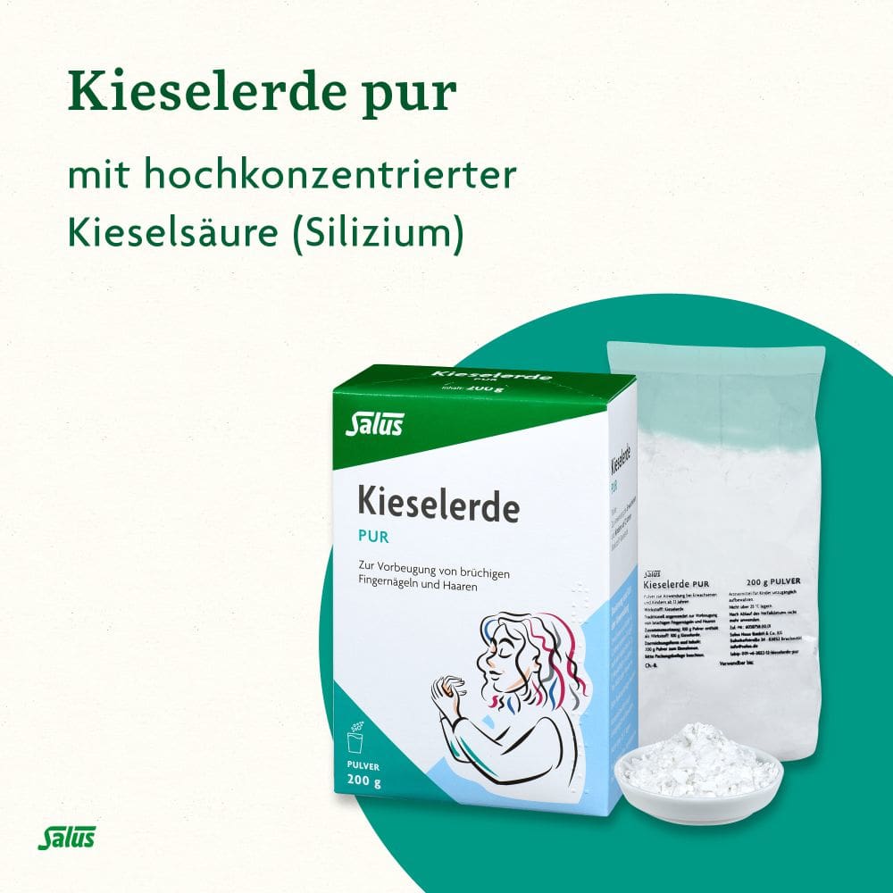 Salus Kieselerde PUR 200 g Pulver