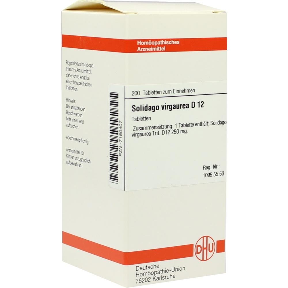 SOLIDAGO VIRGAUREA D 12 Tabletten 200 St Tabletten