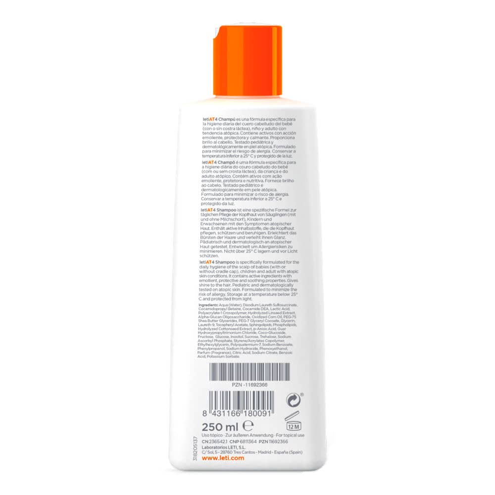 LETI AT4 Shampoo 250 ml Shampoo