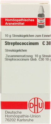 STREPTOCOCCINUM C 30 Globuli 10 g Globuli