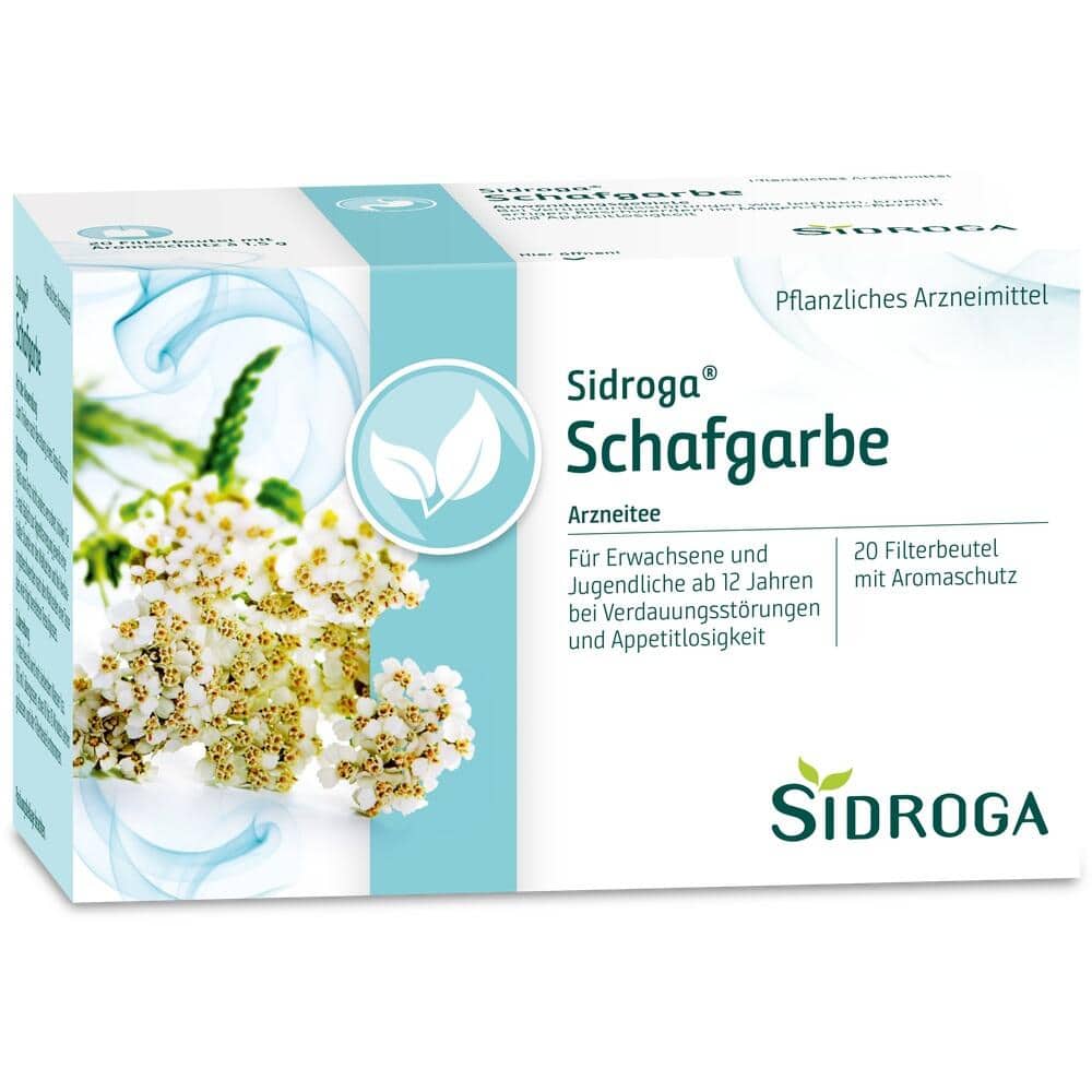 SIDROGA Schafgarbe 20X1.5 g Tee
