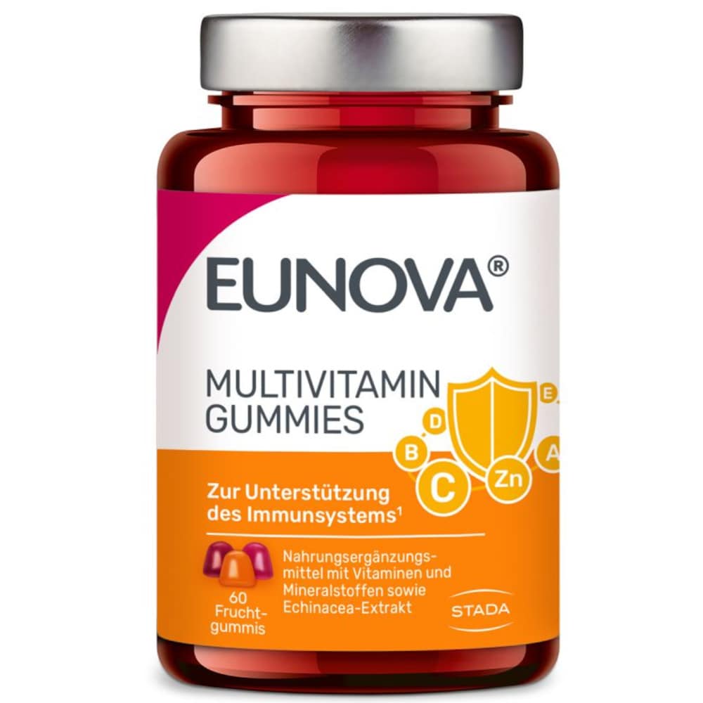EUNOVA MULTIVITAMIN GUMMIS 60 St Bonbons