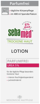 sebamed TROCKENE HAUT LOTION PARFÜMFREI UREA 5% 400 ml Lotion