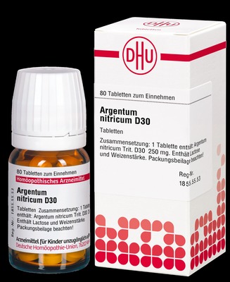ARGENTUM NITRICUM D 30 Tabletten 80 St Tabletten