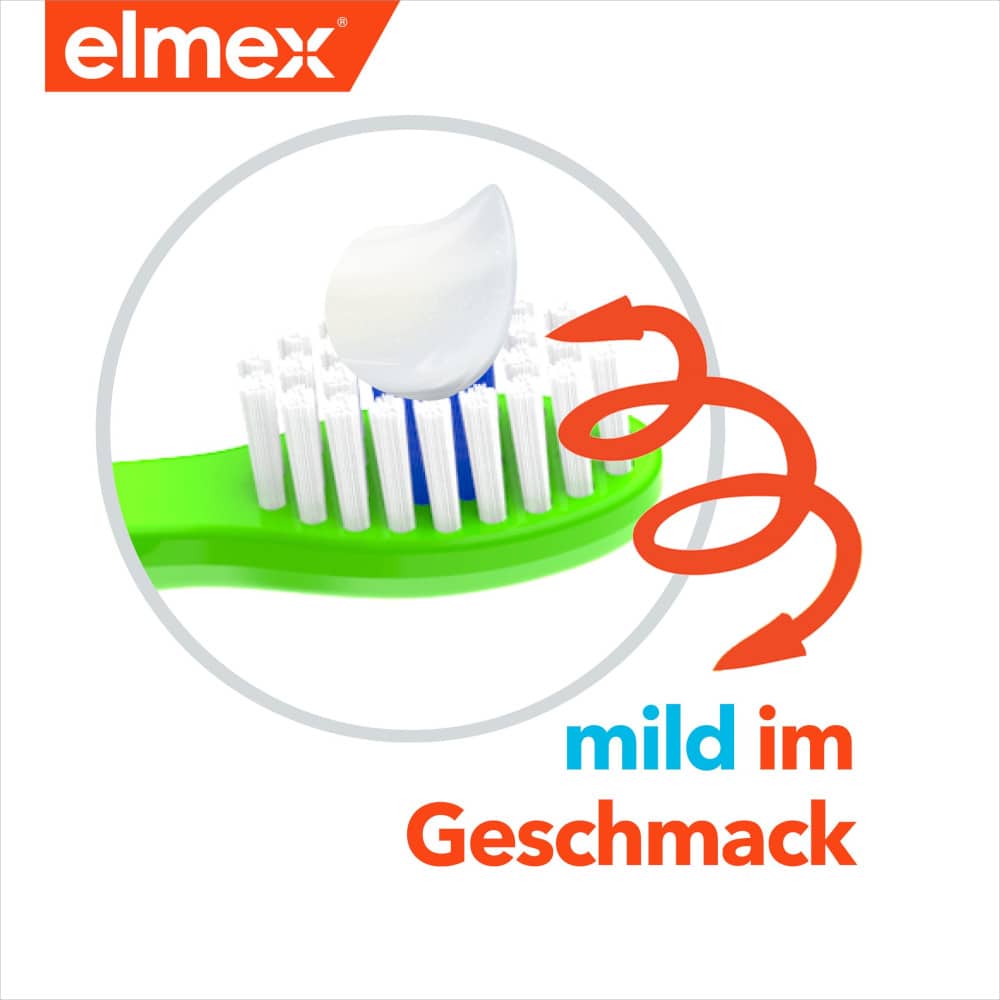 elmex KINDER-ZAHNPASTA 2-6 Jahre 2X50 ml Zahnpasta