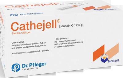 CATHEJELL Lidocain C steriles Gleitgel ZHS 12,5 g 25 St Gel