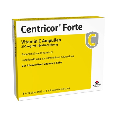 Centricor Forte Vitamin C Ampullen 200mg/ml  5X5 ml Injektionslösung