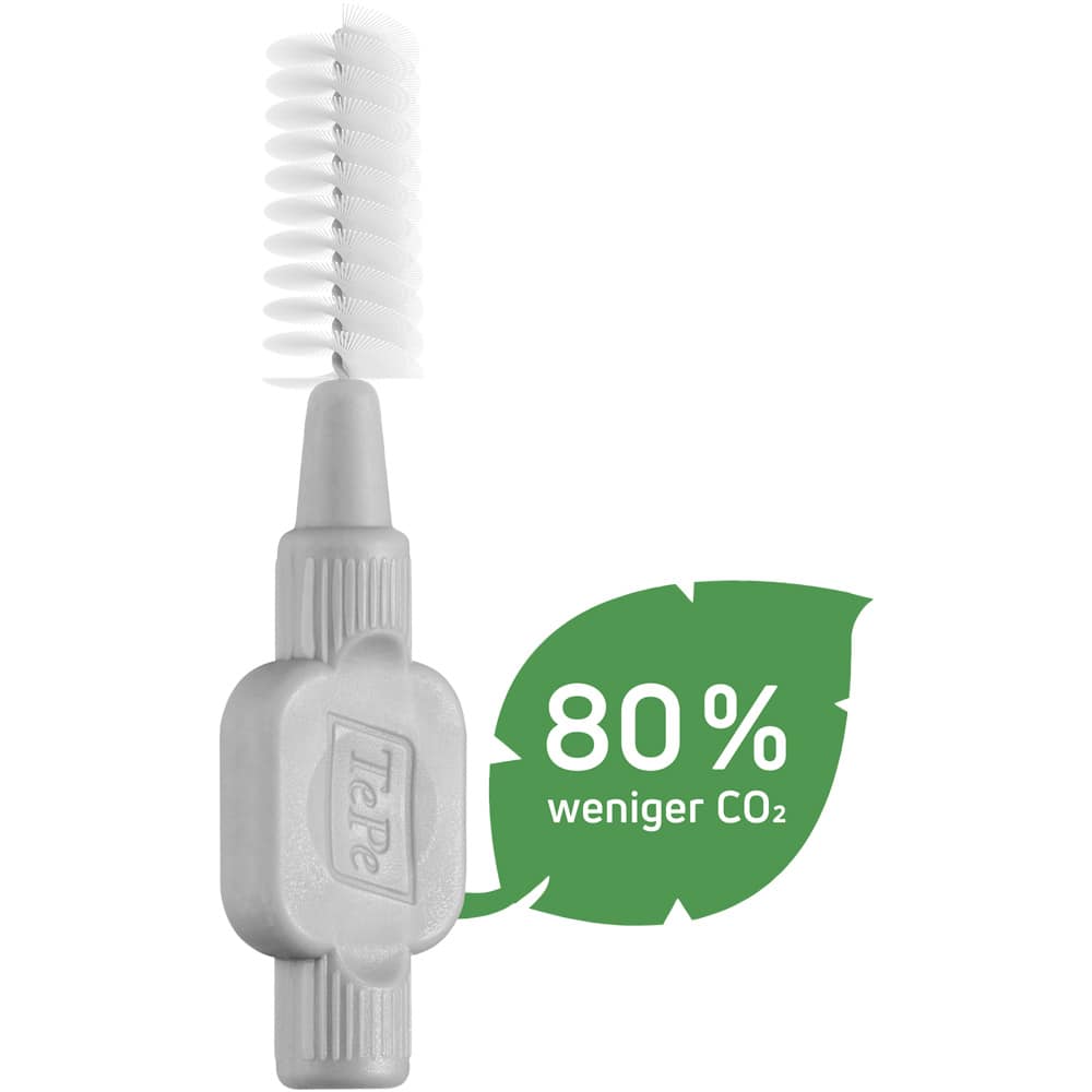 TEPE Interdentalbürste 1,3mm grau 6 St Zahnbürste