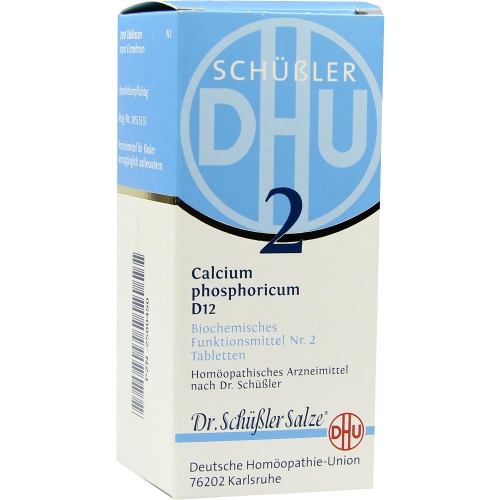 DHU Schüßler-Salz Nr. 2 Calcium phosphoricum D12 200 St Tabletten