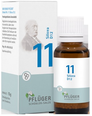 Schüßler-Salz Nr. 11 Silicea D12 15 g Globuli