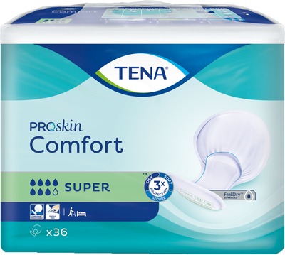 TENA PROskin Comfort SUPER Einlagen  2X36 St