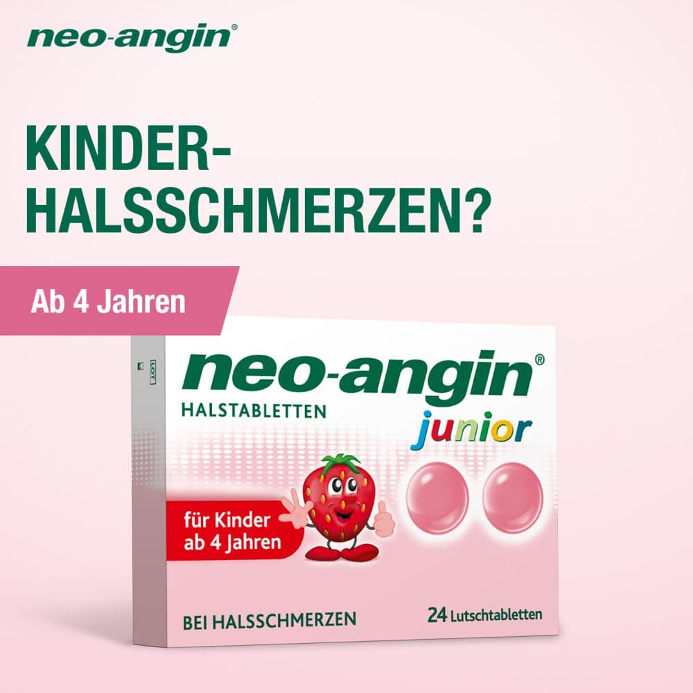 neo-angin Junior Halstabletten Doppelpack 2X24 St Lutschtabletten