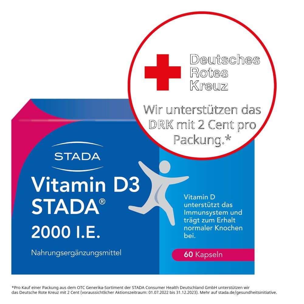 Vitamin D3 STADA 2.000 I.E. 60 St Kapseln