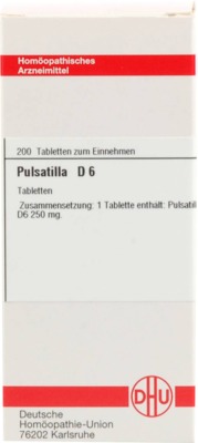 PULSATILLA D 6 Tabletten 200 St Tabletten