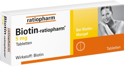 Biotin-ratiopharm 5 mg 90 St Tabletten