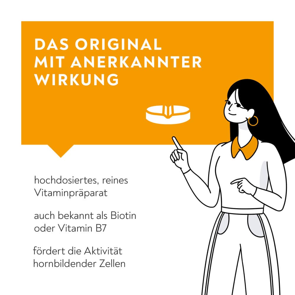BIO-H-TIN Vitamin H 5 mg für 1 Monat  15 St Tabletten
