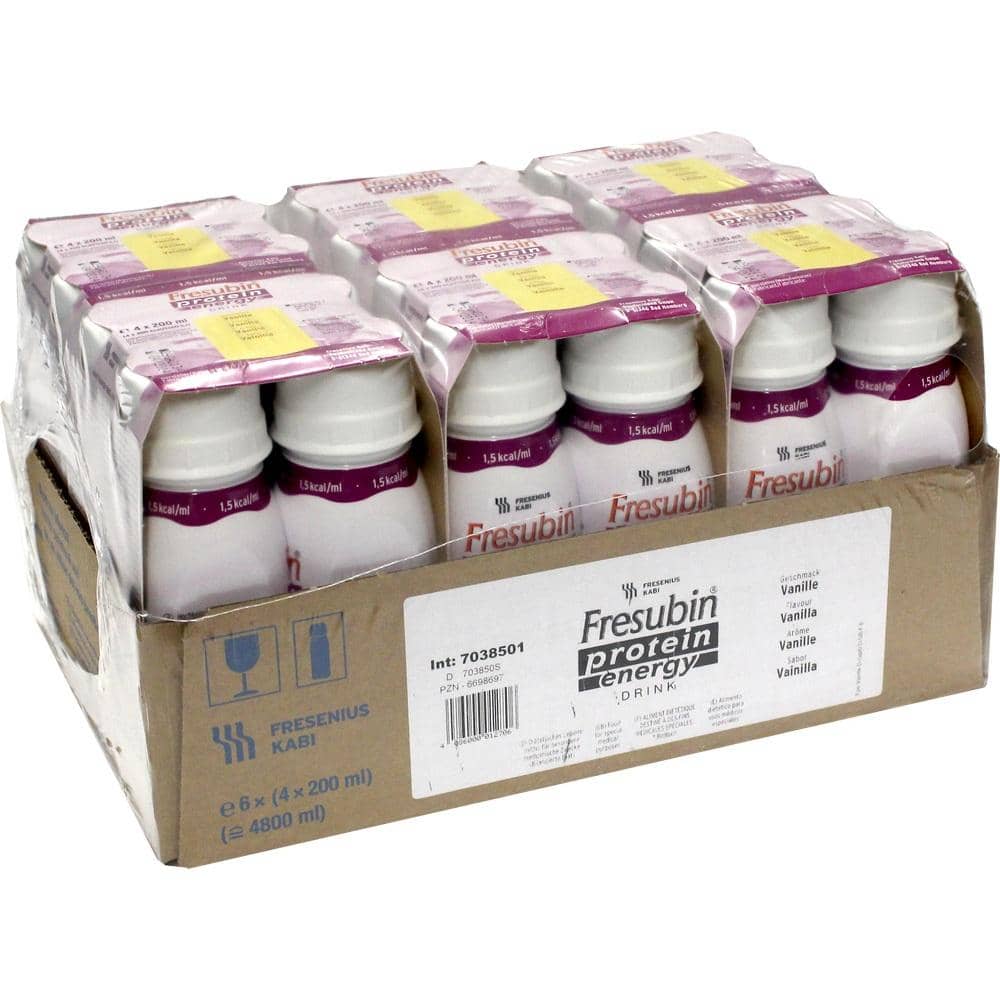Fresubin Protein Energy DRINK Trinknahrung Vanille 6X4X200 ml Lösung