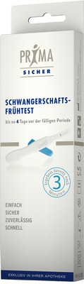 PRIMA SICHER Schwangerschaftsfrühtest 1 St Teststäbchen