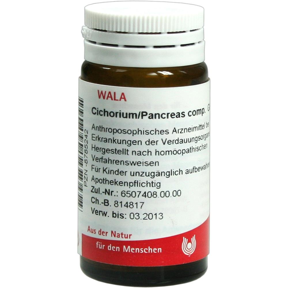WALA Cichorium/Pancreas comp. Globuli 20 g Globuli