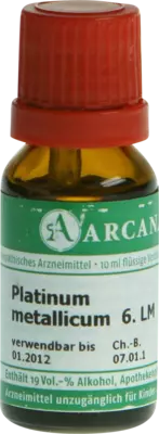 PLATINUM METALLICUM LM 6 Dilution 10 ml Dilution