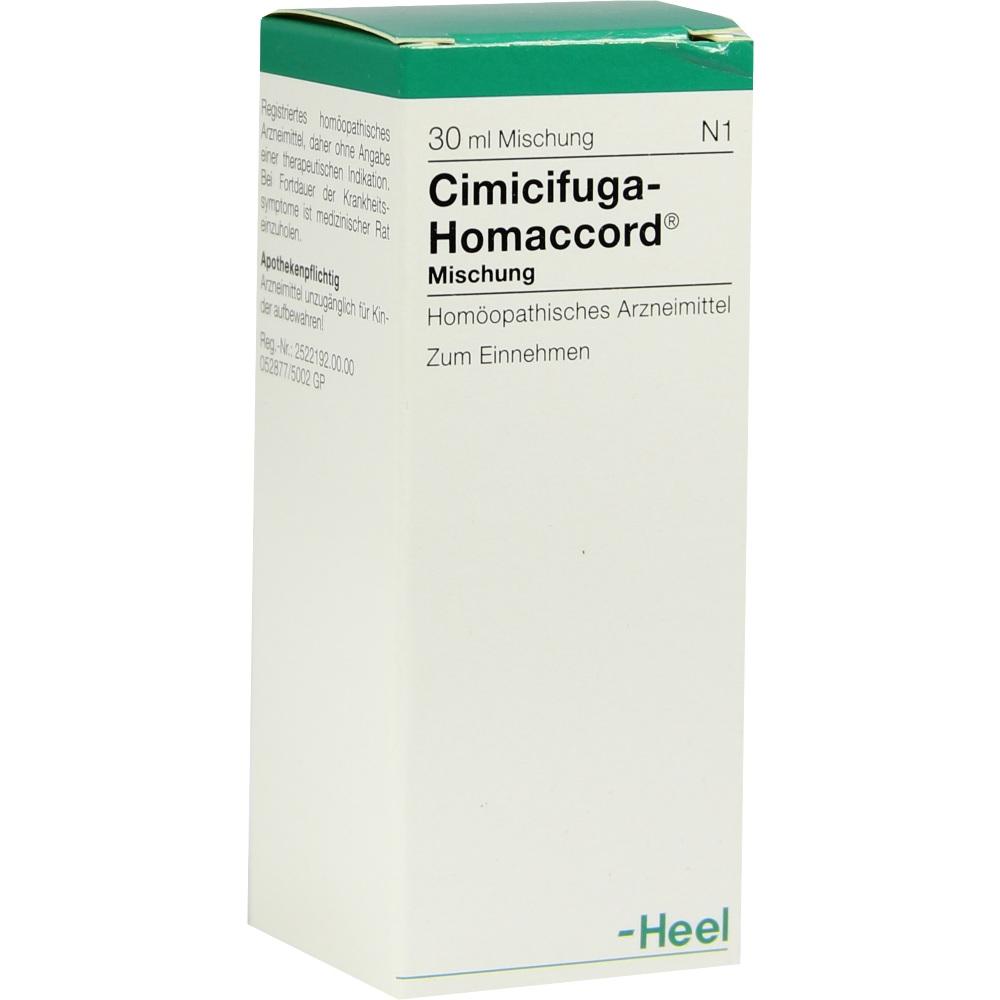 CIMICIFUGA HOMACCORD Tropfen 30 ml Tropfen