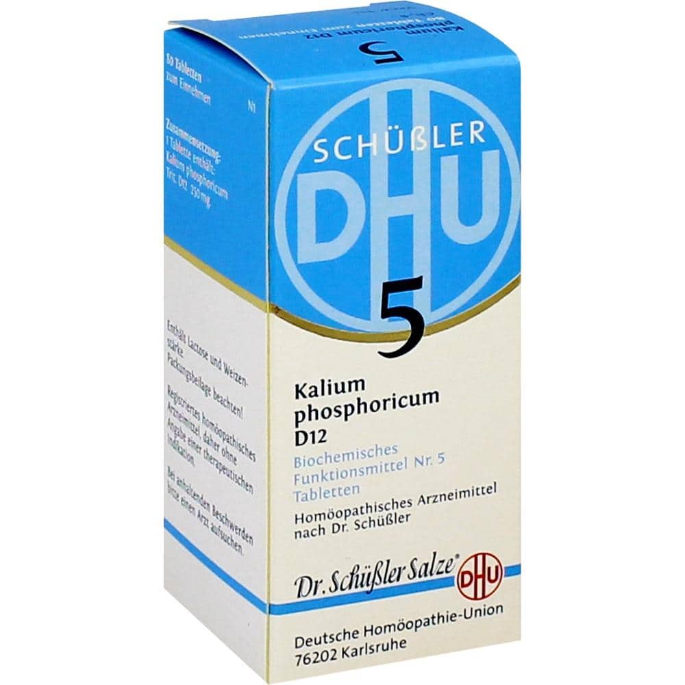 DHU Schüßler-Salz Nr. 5 Kalium phosphoricum D12 80 St Tabletten