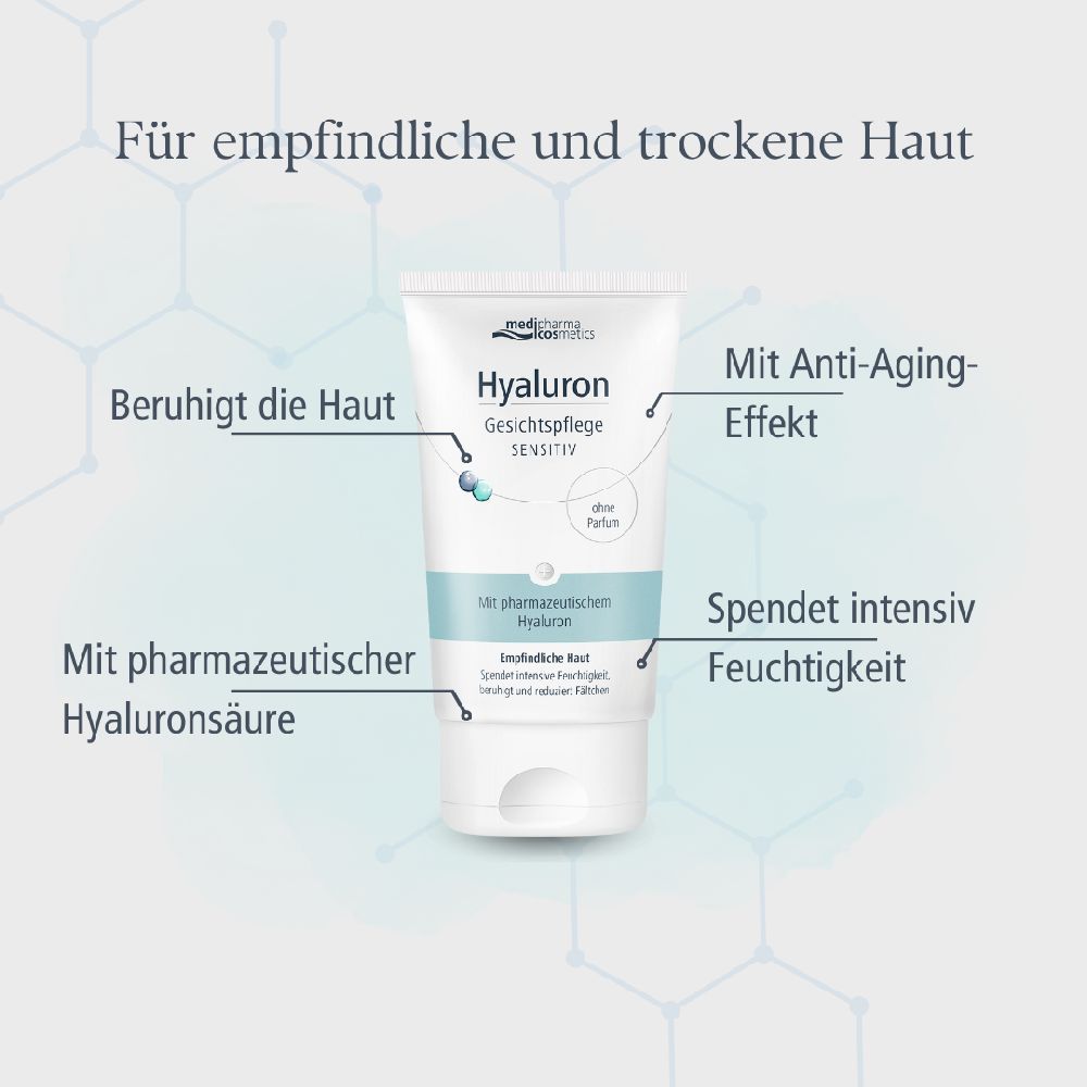 HYALURON Gesichtspflege sensitive Creme 50 ml Creme