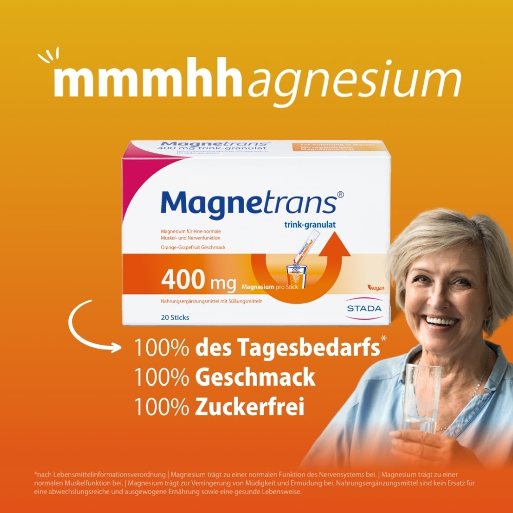 Magnetrans 400 mg 50X5.5 g Granulat