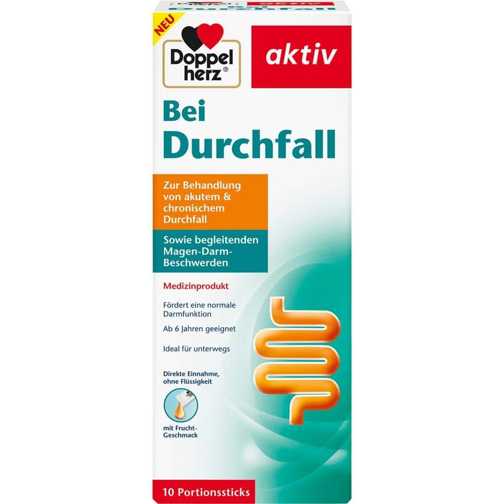 Doppelherz aktiv Bei Durchfall 10 St Flüssigkeit