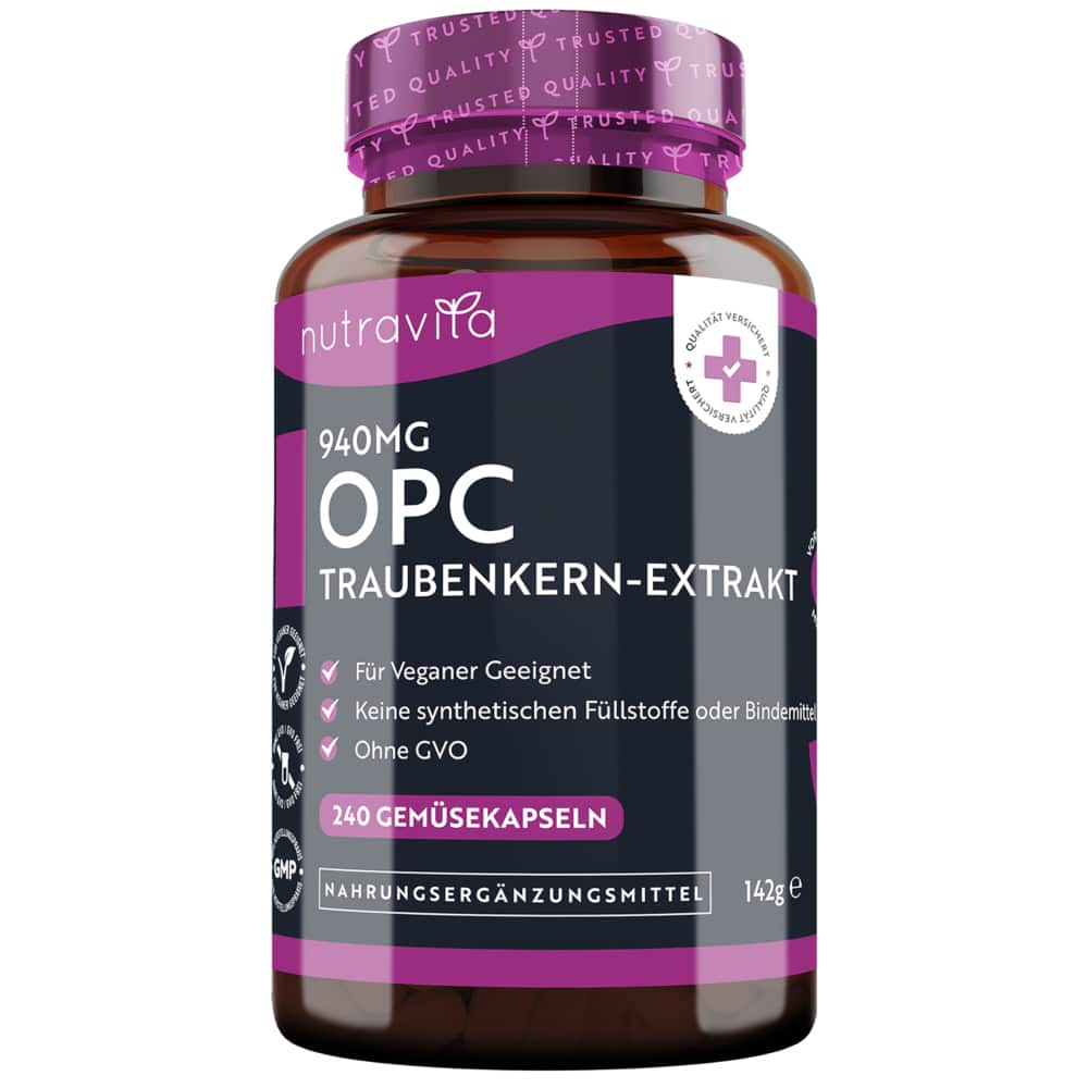 Nutravita OPC TRAUBENKERNEXTRAKT 240 St Kapseln