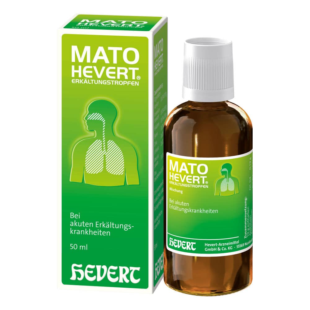 MATO HEVERT Erkältungstropfen 50 ml Tropfen