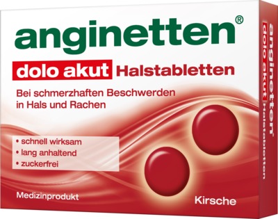 ANGINETTEN dolo akut  24 St Lutschtabletten