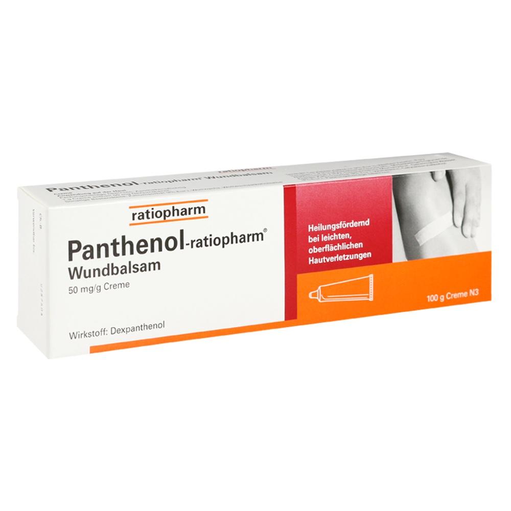 Panthenol-ratiopharm Wundbalsam 100 g Creme
