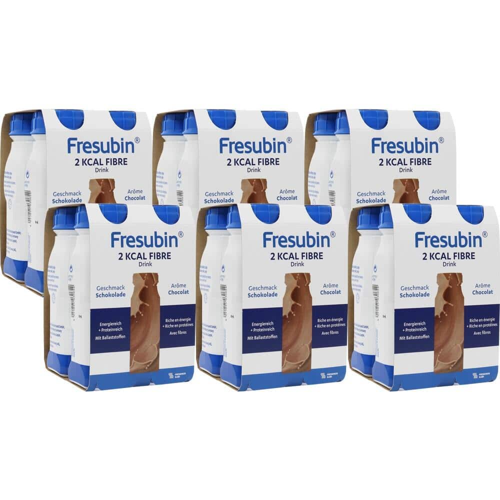 Fresubin 2 kcal Fibre Trinknahrung Schokolade 24X200 ml Lösung