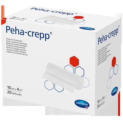PEHA CREPP Fixierbinde 10 cmx4 m 20 St Binden