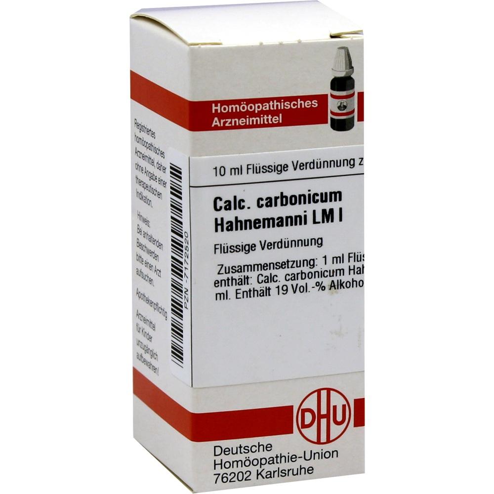 LM CALCIUM carbonicum Hahnemanni I Dilution 10 ml Dilution