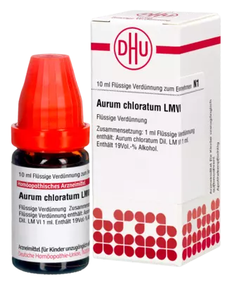 LM AURUM chloratum VI Dilution 10 ml Dilution