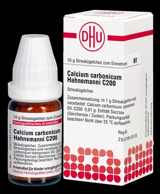 CALCIUM CARBONICUM Hahnemanni C 200 Globuli 10 g Globuli