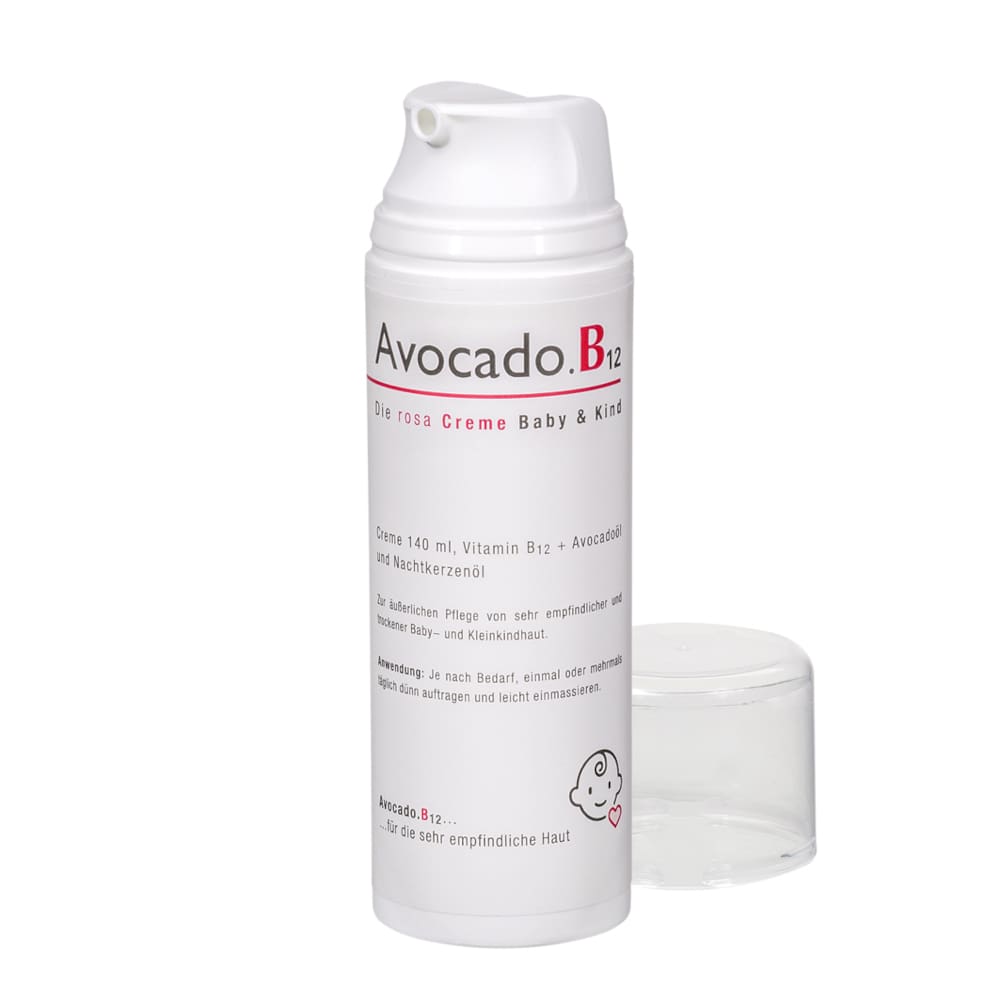 Avocado B12 rosa Creme Baby & Kind 140 ml Creme
