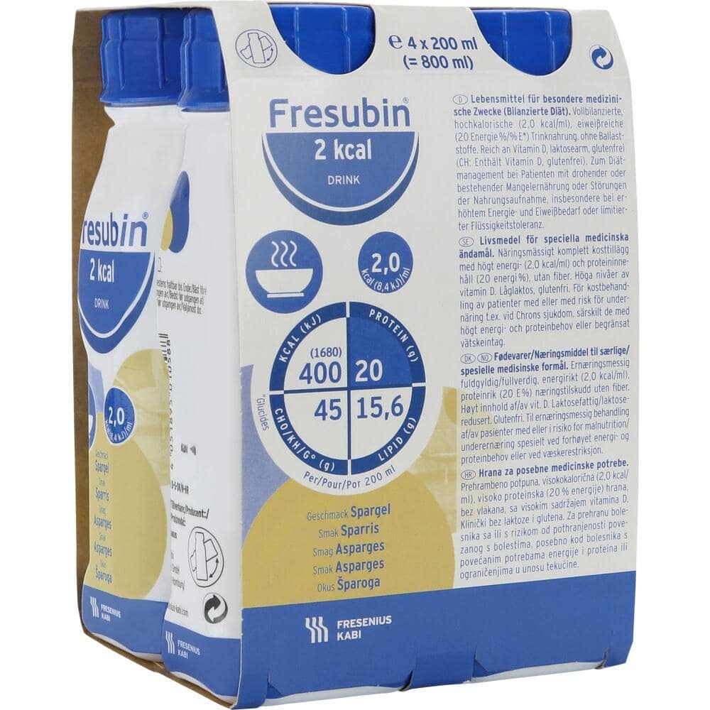 Fresubin 2 kcal  Trinknahrung Spargel 4X200 ml Flüssigkeit