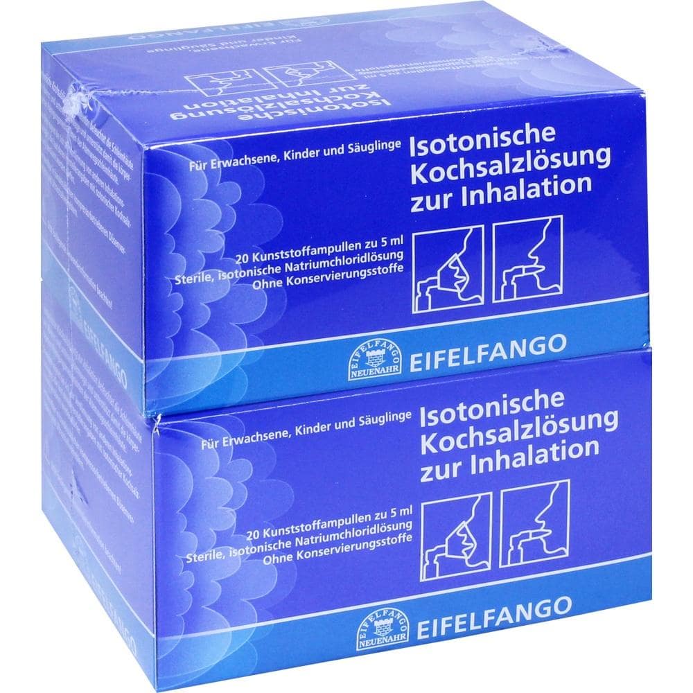 ISOTONISCHE Kochsalzlösung zur Inhalation 40X5 ml Inhalationslösung