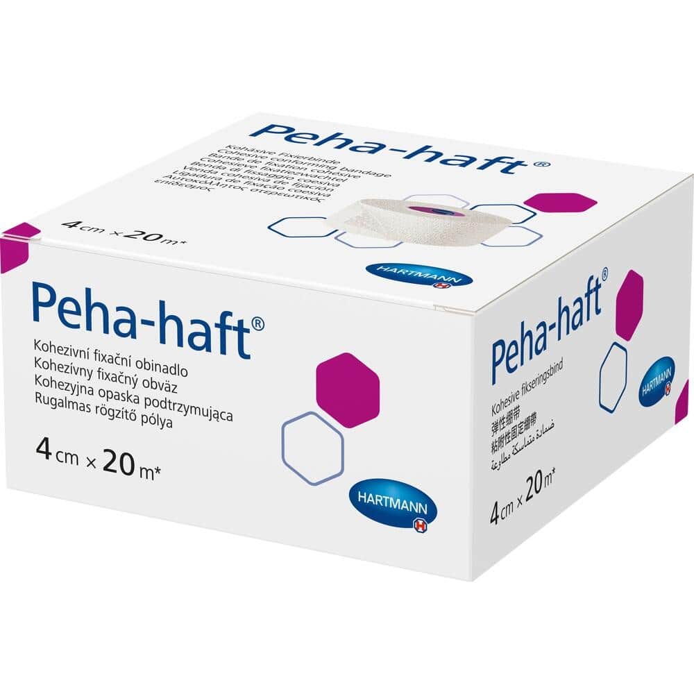PEHA-HAFT Fixierbinde latexfrei 4 cmx20 m 1 St Binden