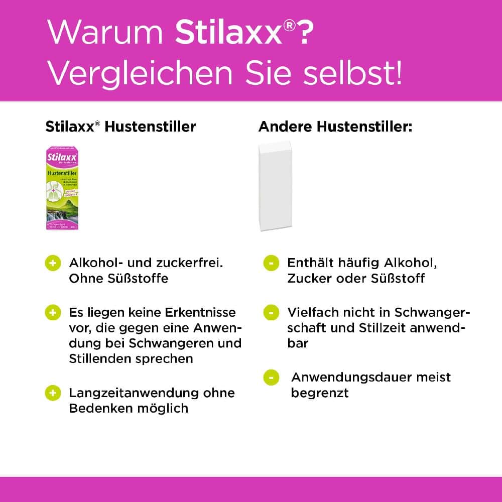 Stilaxx Hustenstiller 200 ml bei Reizhusten 200 ml Sirup