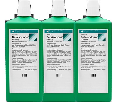 Betaisodona Lösung 3X1000 ml Lösung