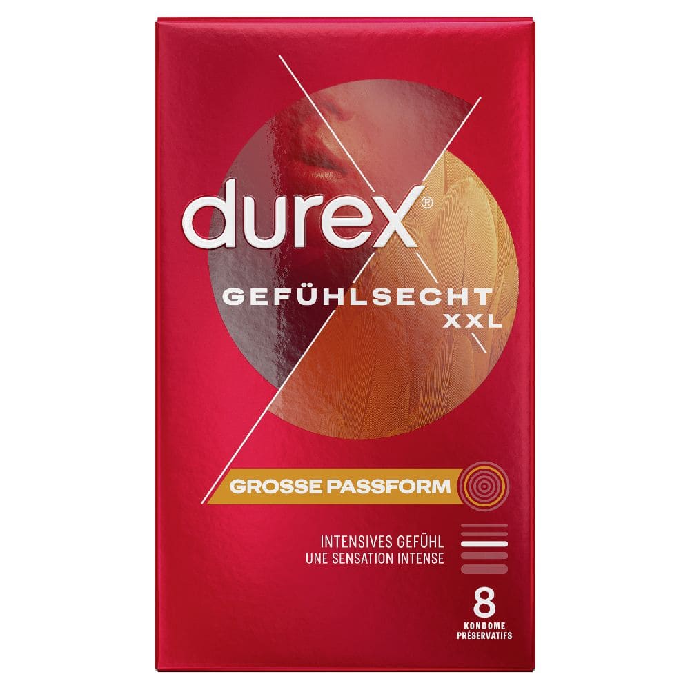 durex GEFÜHLSECHT XXL 8 St Kondome