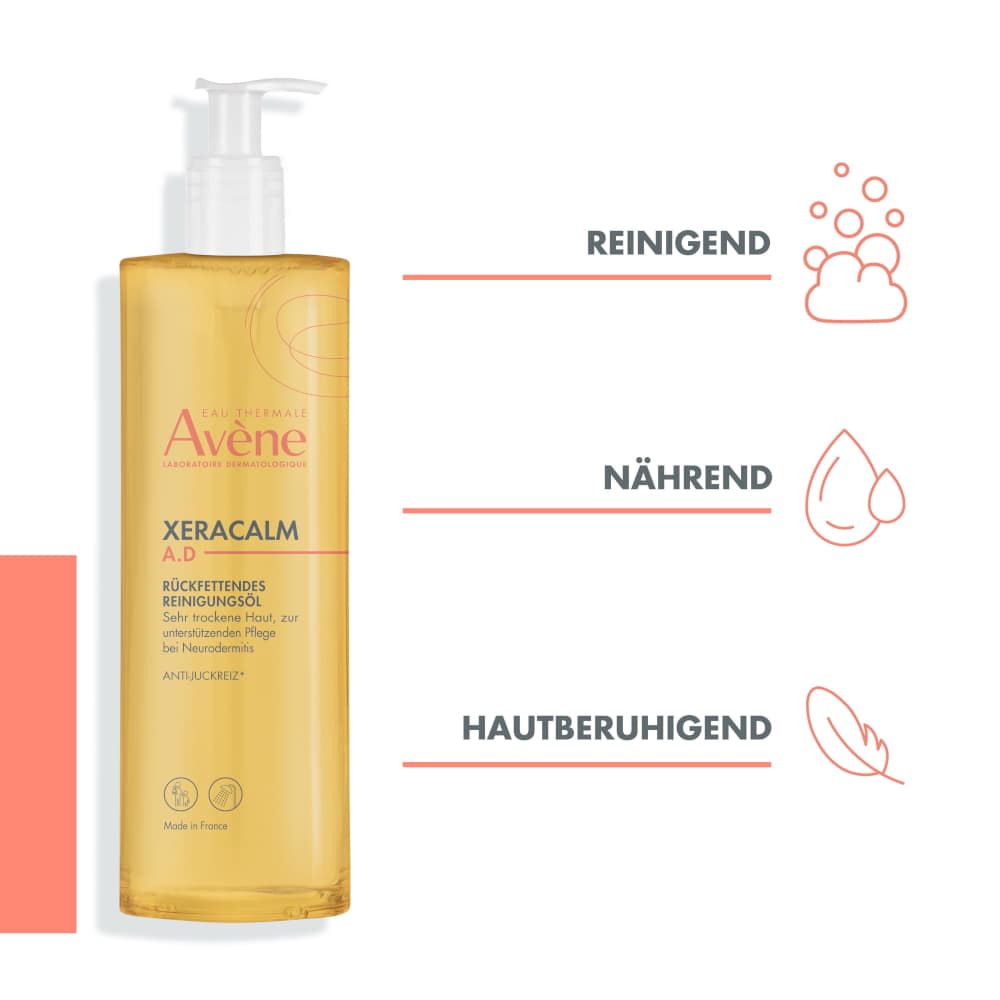Avène XERACALM A.D RÜCKFETTENDES REINIGUNGSÖL 750 ml Öl