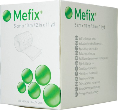 MEFIX Fixiervlies 5 cmx10 m 1 St Pflaster